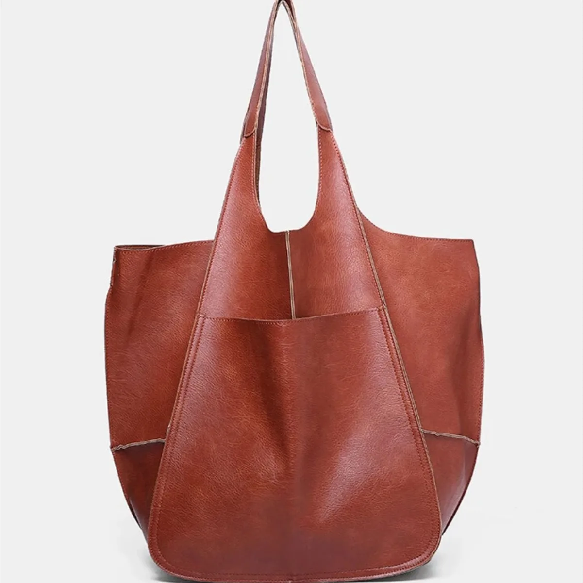 sacs à main multifonctionnels pour femmes, grande capacité, fourre tout souple de styliste de luxe en cuir pu, sac à bandoulière décontracté rétro, grands sacs à main de shopping