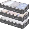 sac de rangement sous le lit, sac de rangement pliable pour couette, boîte de rangement pour vêtements de garde robe, organisateurs de vêtements anti poussière, sacs de grande capacité