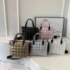 sac fourre tout matelassé rembourré en nylon, sacoche de couleur unie, sac à bandoulière bouffant pour femmes, sacs à bandoulière de grande capacité pour dames
