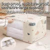 sac de rangement de couette multifonctionnel, anti poussière, résistant à l'humidité, sac de rangement de vêtements de grande capacité, sac d'organisation pour le déménagement de la maison