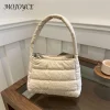 sac matelassé à poignée supérieure pour femme, sac solide, sac matelassé, sac fourre tout rembourré, sac de transport pour femme, document gonflé