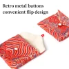 sac de rangement carré compact pour bijoux, sac de gril portable, cadeau délicat, poudres, bouton de perles de bouddha, exquis