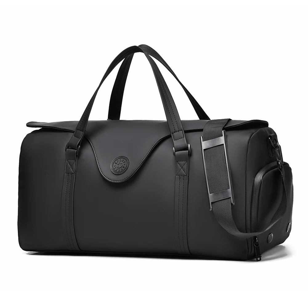 sac de voyage de grande capacité, sac à bagages transversal pour hommes et femmes, voyage d'affaires à courte distance, sac de cosmétiques de séparation sèche et humide étanche pour fitness