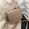 sac de selle sac à bandoulière pour femme sac fille, tendance de la mode simple d'été, sac à bandoulière étranger pour femme