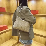 Sac à main en cuir de luxe pour femmes, sac à bandoulière élégant, fourre-tout classique pour Chic, moderne, Style quotidien