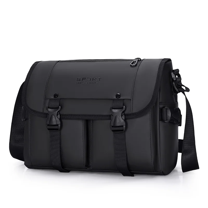 Sac messager en tissu imperméable pour hommes, cartables à la mode, sacs initiés, grande capacité, sac à main pour hommes, sac initié, haute qualité Sac messager en tissu imperméable pour hommes, cartables à la mode, sacs initiés, grande capacité, sac à main pour hommes, sac initié, haute qualité