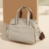 sac à main en toile pour femmes, sac à main de grande capacité, sac à bandoulière pour mère d'âge moyen, tendance, nouvelle collection 2025