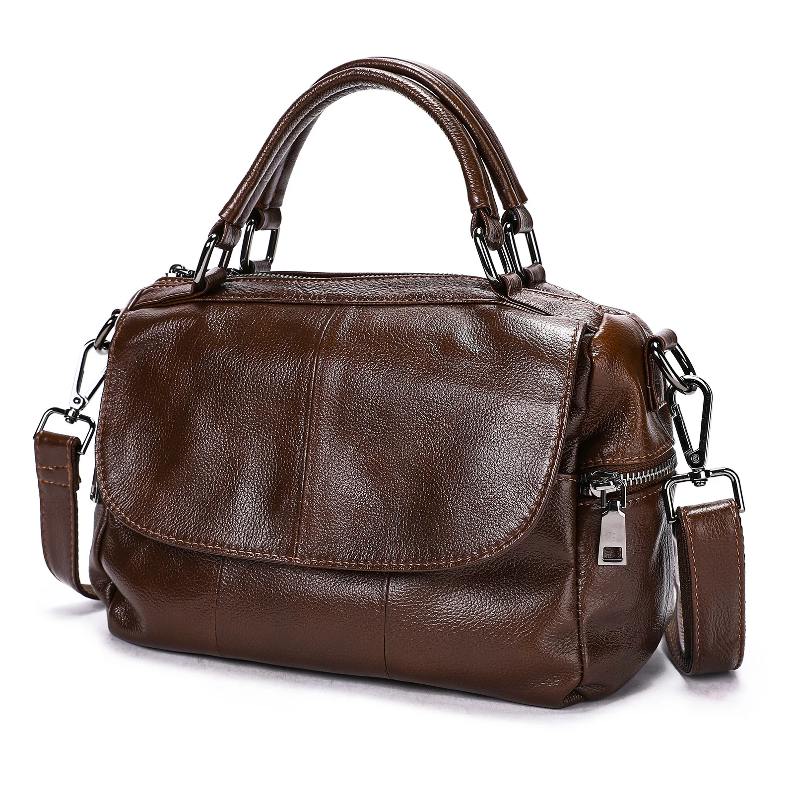 sacs à main de luxe de styliste pour femmes, grand fourre-tout vintage en cuir véritable, sac de shopping, sac
