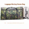 grand sac de camouflage pour maison mobile, grand sac épais et imperméable en tissu oxford, artefact mobile, grand rangement tissé, sac de voyage pour hommes 180l