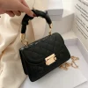sac à main classique à la mode, petit carré, à bandoulière, pour femme
