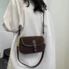 sac à main français en forme de croissant pour femme, sac à bandoulière, sac à main hobo chic, sacs à main fourre tout pour femme, haute qualité, initié, vintage, automne et hiver