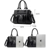 sac à main de grande capacité pour femme, sac à bandoulière simple multicolore, valeur esthétique élevée, excellent designer luxueux