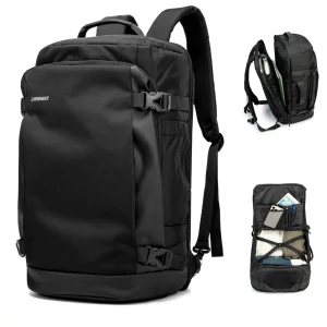 Sac à dos de voyage pour voyage aérien, grand bagage à main Durable approuvé par le vol TSA 30L, sac à dos d&rsquo;affaires résistant à l&rsquo;eau, Wee