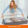 sac de rangement sous le lit, sac de rangement pliable pour couette, boîte de rangement pour vêtements de garde robe, organisateurs de vêtements anti poussière, sacs de grande capacité