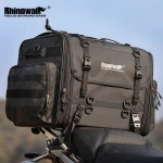 Bal inowalk-Sac à bagages de voyage pour moto, étanche, extensible, grande capacité, queue de moteur, coffre, sac T1, la plupart des motos, 19L-80L