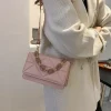 sac à bandoulière grande capacité pour femmes, sacs à main décontractés en cuir pu, pochette à rabat, accessoire streetwear