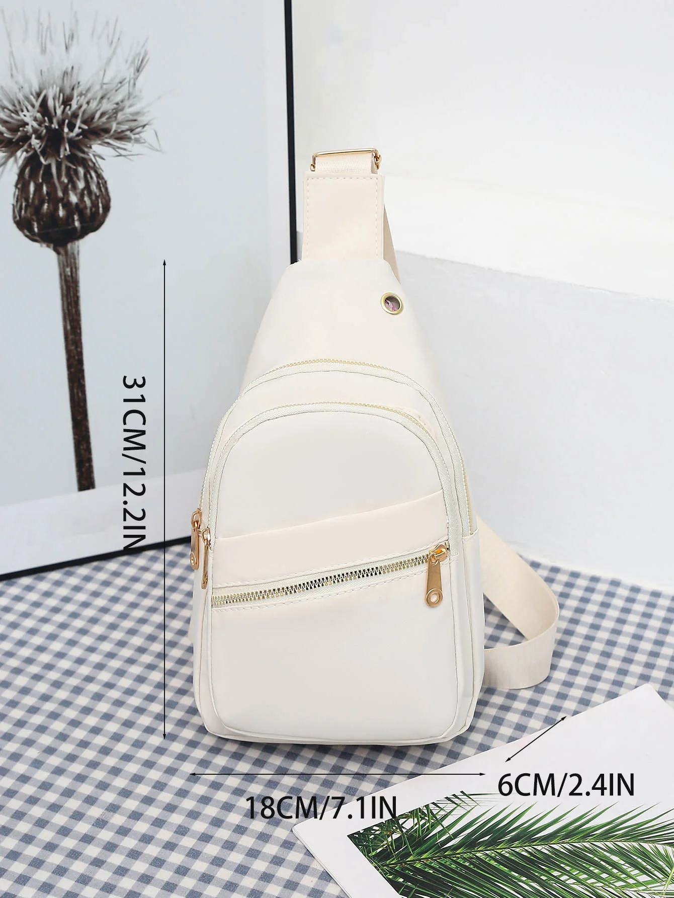 sac de poitrine femmes sacs à bandoulière bandoulière décontracté multi poches fronde messager sacs à bandoulière en plein air voyage déplacements sacoche sacs