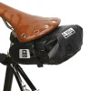 Sac de vélo sac arrière entièrement étanche sac de selle sac de selle de route de montagne sac à outils, équipement de vélo, accessoires de vélo