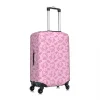hello kitty juste de valise rose élastique, protection professionnelle, accessoires de bagages, vacances