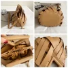 pochette tissée en pu pour femmes, sac à main tressé de luxe, haut de gamme, à la mode, sac à bandoulière élégant et minimaliste