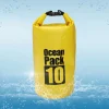 sac étanche en pvc pour sports nautiques, sac de dérive de plage, sac de natation en plein air, sac initié simple et double, e27