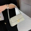 sacs à bandoulière design de luxe pour femmes, nouvelle marque de mode, sac à bandoulière sous les bras, couleur unie, sac à main et bourse pour dames, 2025