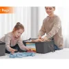 grand sac de rangement pliable pour vêtements, valises de voyage, organisateur, sacs de courses réutilisables, sacs de rangement pour couvertures, conteneurs de rangement
