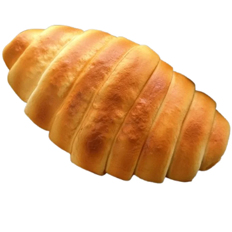 mini modèle baguette doux, cadeau réaliste et mignon, jouet compagnon de cuisine, délicieux sac de crème glacée à gaufres dorées, petit kit de jeu 5 pouces, 4 pièces