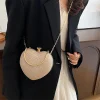 Sac à main Chic en forme de cœur pour femmes, sac de soirée étoile brillante à la mode, fourre-tout à bandoulière élégant avec chaîne, sacs à bandoulière pour femmes