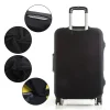 housse de protection pour valise de voyage, housse de protection pour bagages, couleur unie, adaptée aux valises de 18 à 28 pouces