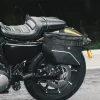 sacoches de dégager de moto universelles, jeter sur la sacoche, sacoches de scooter, sac de vélo softail sportster cruiser hurbike d343, 26l