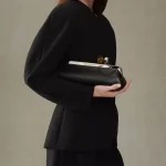 Pochette longue avec bandoulière amovible, sac Baguette à la mode pour femmes, sac à main à Clip de luxe de styliste pour dames