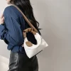 Sac fourre-tout plissé pour femme, design confortable, peut être mis en bandoulière plus d&rsquo;un sac à bandoulière initié