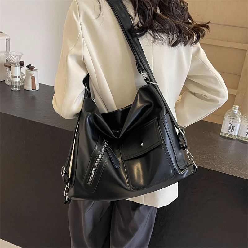 Sac pour femme multifonctionnel : sac à main à une épaule, sac à dos convertible, polyvalent et durable pour un usage quotidien Sac pour femme multifonctionnel : sac à main à une épaule, sac à dos convertible, polyvalent et durable pour un usage quotidien