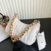 Sac en croissant froncé matelassé, sac à main à la mode JOinitiated, sac à main pour femmes avec porte-monnaie pour tous les jours en été Sac en croissant froncé matelassé, sac à main à la mode JOinitiated, sac à main pour femmes avec porte-monnaie pour tous les jours en été