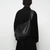 sac fourre tout ​ ​ sac à bandoulière pour hommes de style vintage ​ ​ sac à bandoulière en cuir pu de grande capacité ​ ​ grande taille ​ ​ sac fourre tout plissé ​ ​ quotidien