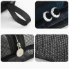 sac de rangement en maille carrée portable, sac à cosmétiques en maille à fermeture éclair, petit porte monnaie en maille carrée, rangement de voyage, poudres de transport