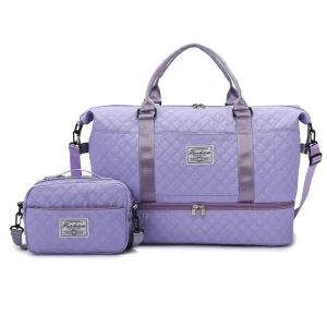 Sac de voyage de grande capacité, fourre-tout de sport, Fitness, Yoga, sac de nuit pour week-end et organisateur de valise à bagages