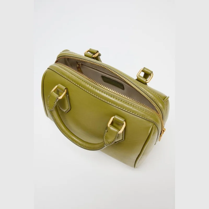 mini sac à main pour femmes, sac de ville à la mode avec doubles poignées supérieures et sangle à bandoulière, sac boston de luxe de styliste pour femmes