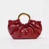 Sac à main froncé, pochettes à poignée en métal à la mode, sacs à main pour femmes, sac à bandoulière Design de luxe, petits fourre-tout pour dames