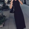 sac à bandoulière à double sangle pour femme, simple et à la mode, nouveau sac à bandoulière noir atmospheric determiner, e27, 2025