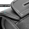 sacoches de moto universelles, sac de fourche, pochette de bagage en cuir pu, sac à outils latéral, sac de selle pour honda pour bmw pour suzuki