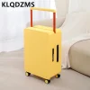 KLQDZMS-Valise de Voyage Robuste pour Homme et Femme, Valise à Roulettes Universelle, 20 Pouces, 24 Pouces