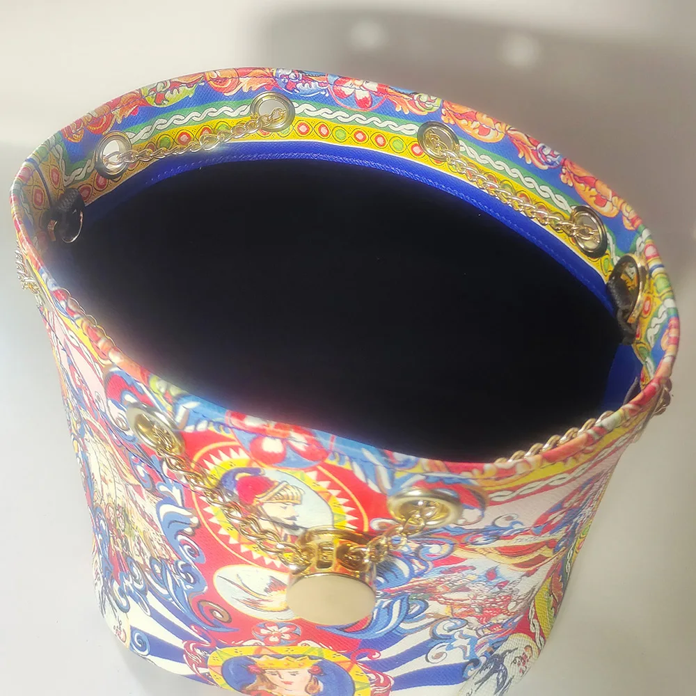 sac seau décontracté de grande capacité pour femmes, sac à bandoulière de luxe avec chaîne, nouvelle collection 2024