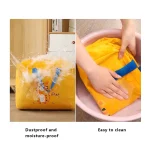 Sac de rangement de couette, sac d’emballage Mobile, tissu Non tissé, sac de rangement de couette d&rsquo;étudiant de grande capacité, sac à main Portable de dessin animé
