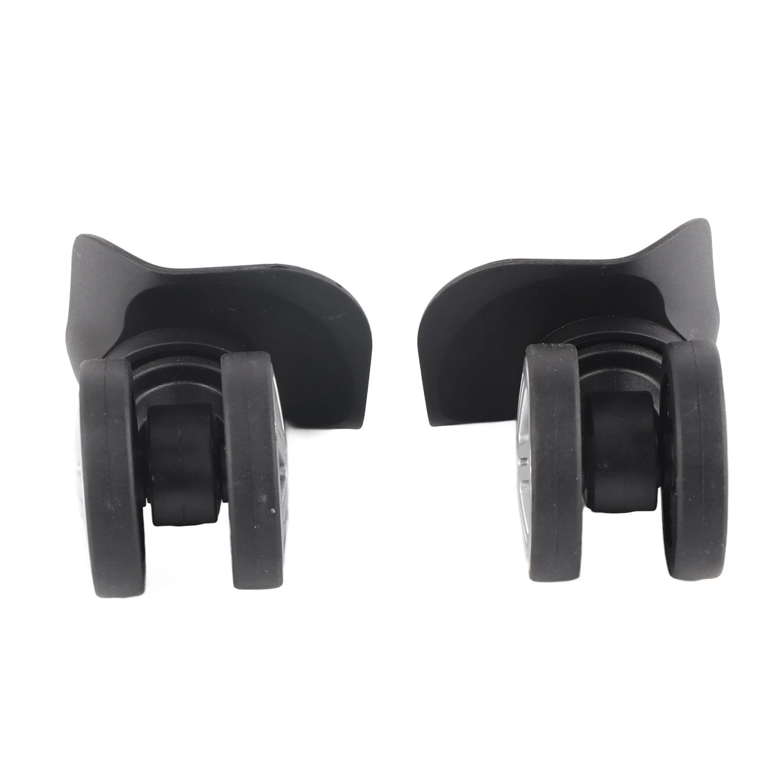 1 paire extérieure muet double rangée grande roue barre de traction boîte valise accessoire valise roue muette roue boîtier roue