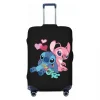 2025 Stitch housse de bagage mignon valise protecteur couvre costume pour 18-32 pouces