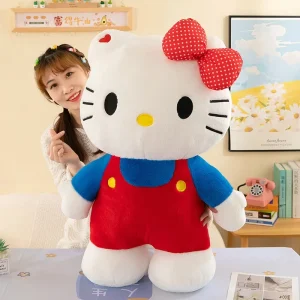 40/60/80 cm grande taille Hello Kitty en peluche étui en cuir Sanrio Kawaii peluche poupée dessin animé en peluche jouet étui en cuir oreiller cadeau de vacances 40/60/80 cm grande taille Hello Kitty en peluche étui en cuir Sanrio Kawaii peluche poupée dessin animé en peluche jouet étui en cuir oreiller cadeau de vacances