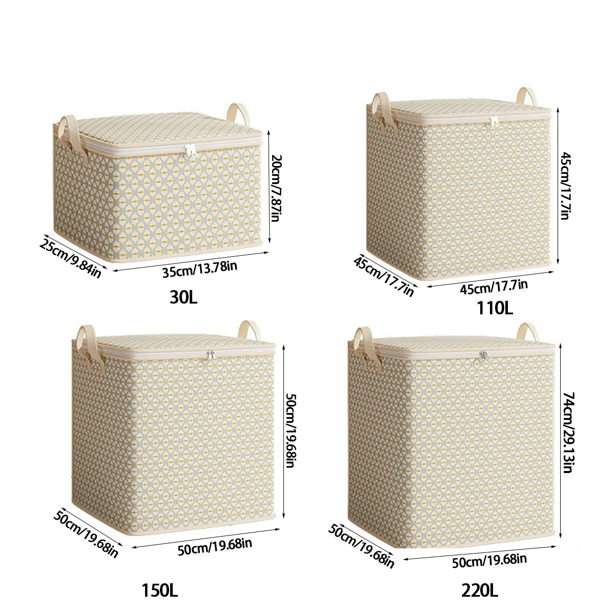 sac de rangement de couette avec poignée, sacs de tri de couverture de couette de grande capacité, organisateur de vêtements étanche et anti poussière, sac mobile