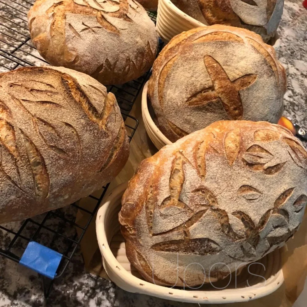 panier à pain en rotin naturel, bol de cuisson en osier fait à la main, fermentation de la pâte, panier à pain banneton au levain